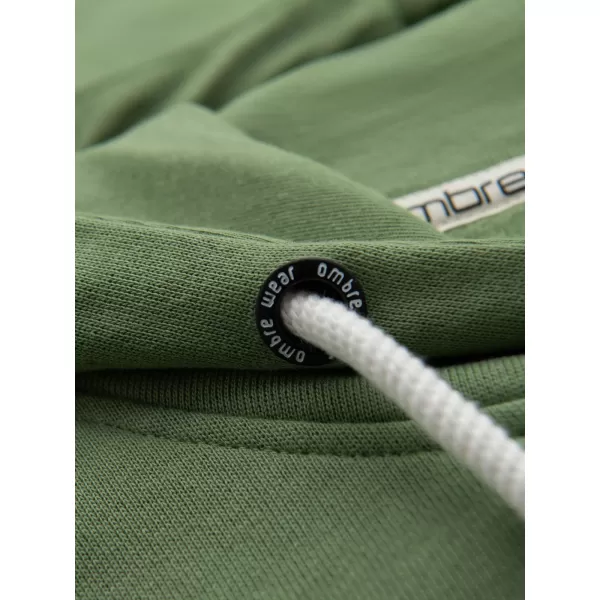  Muški sweatshirt OMBRE OM-SSBN-0270 ZELENA 
