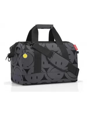 torba REISENTHEL Allrounder M Smiley NASMIJEŠENO SIVO