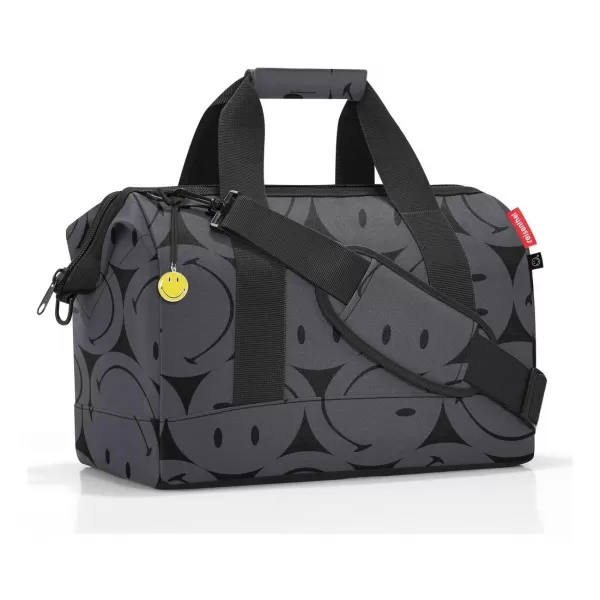  torba REISENTHEL Allrounder M Smiley NASMIJEŠENO SIVO 