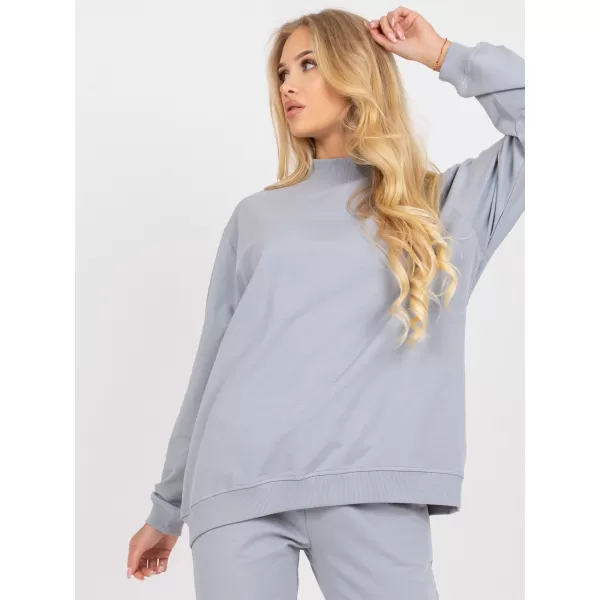  Ženski sweatshirt BASIC FEEL GOOD AP-BL-A-R001 SIVA 
