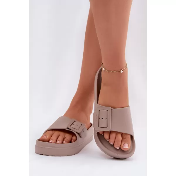  Ženske papuče BIG STAR SHOES TT274A079 BEŽ 