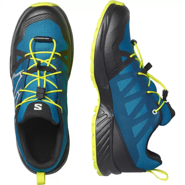  Dječje cipele SALOMON OUTSCAPE WATERPROOF L49212500 MYKONOS PLAVO/CRNO/KISELO VAPNO 