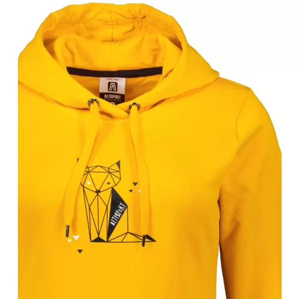 Ženska produžena majica ALTISPORT ALW091419 JANTAR 