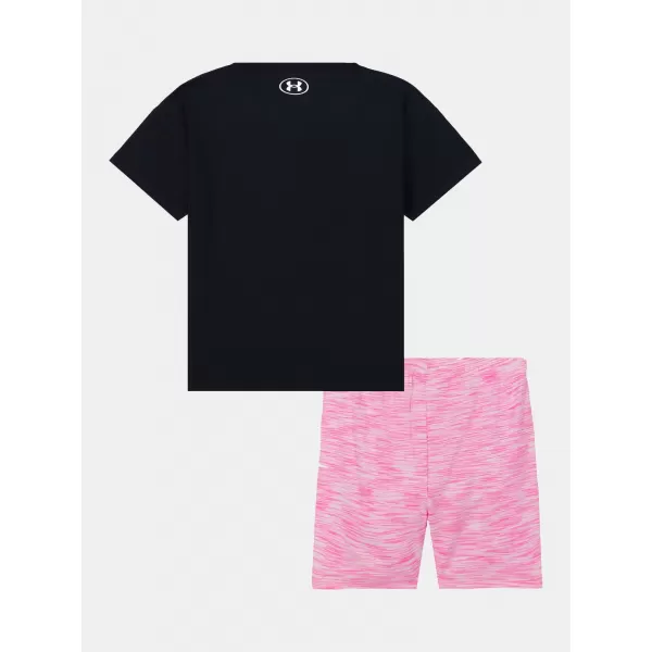  Komplet za djevojčice UNDER ARMOUR TWIST BIKE SHORT SET UASII0PR-001 CRNA 