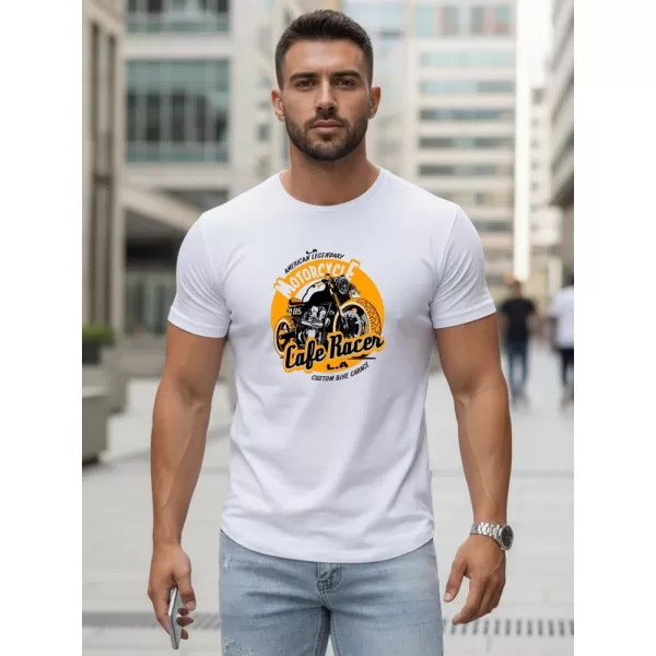  Muška majica kratkih rukava DSTREET NX5095R-WH BIJELA 
