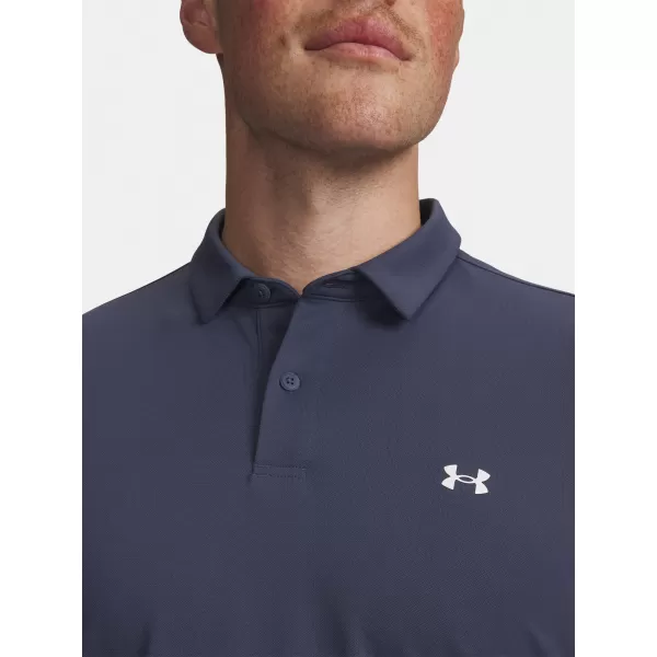  Muška majica kratkih rukava UNDER ARMOUR T2G PIQUE POLO 6012303-044 SIVA 