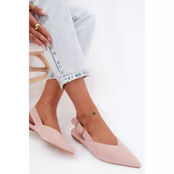  Ženske balerinke BOTO JH598 RUŽIČASTA 