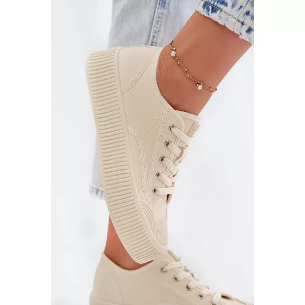  Ženske tenisice BIG STAR SHOES TT274271 BEŽ 