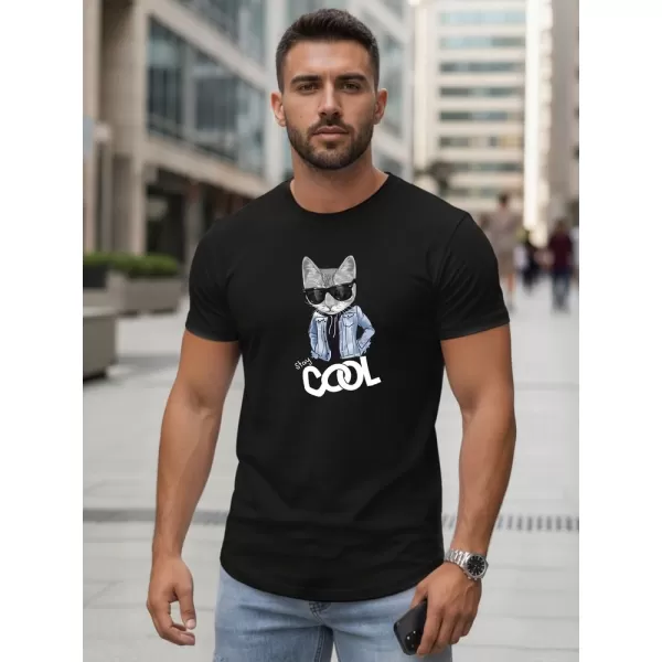  Muška majica kratkih rukava DSTREET NX5018R-BK CRNA 