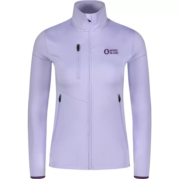  Ženska powerfleece majica NORDBLANC CRISP NBSFL8338 LJUBIČASTA 