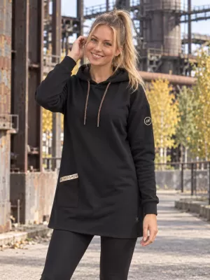 Ženski sweatshirt ALTISPORT IVIE CRNA