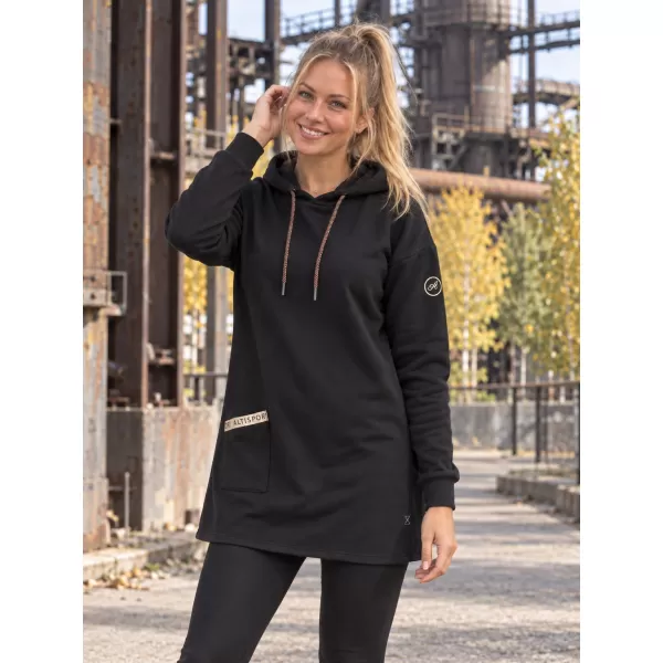  Ženski sweatshirt ALTISPORT IVIE CRNA 