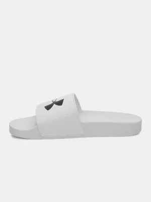Muške papuče UNDER ARMOUR ARMR SLIDE 6007527-100 BIJELA