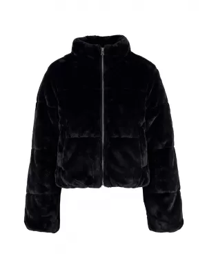 Prošivena ženska jakna URBAN CLASSICS TB7935-00007 CRNA