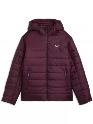 Ženska jakna PUMA ESS HOODED PADDED JACKET 68523124 RUBIN NOIR
