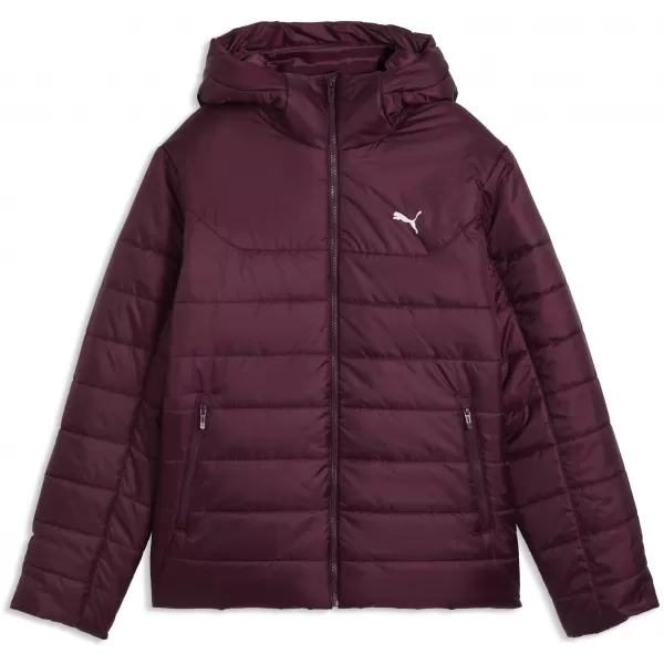  Ženska jakna PUMA ESS HOODED PADDED JACKET 68523124 RUBIN NOIR 