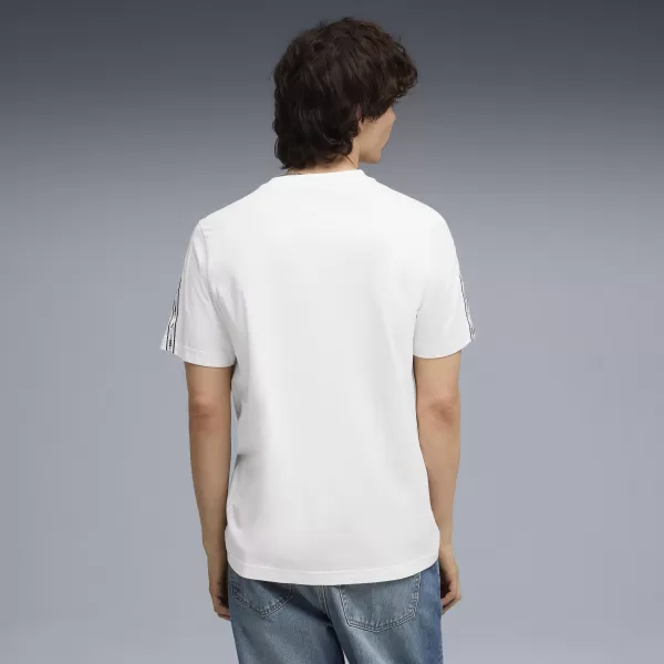  Muška majica kratkih rukava PUMA ESS TAPE TEE 69169302 PUMA BIJELA 