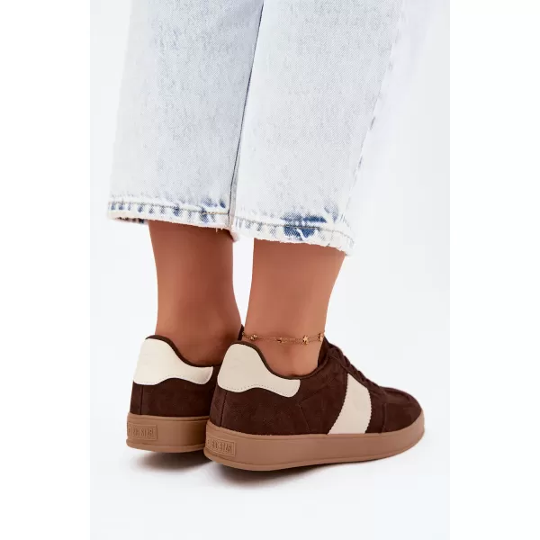  Ženske tenisice BIG STAR SHOES UU274008 SMEĐA/BEŽ 