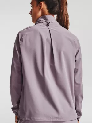 Ženska jakna UNDER ARMOUR RECOVER WOVEN JACKET 1351928-585 LJUBIČASTA