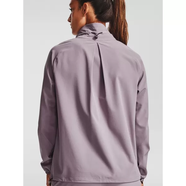  Ženska jakna UNDER ARMOUR RECOVER WOVEN JACKET 1351928-585 LJUBIČASTA 