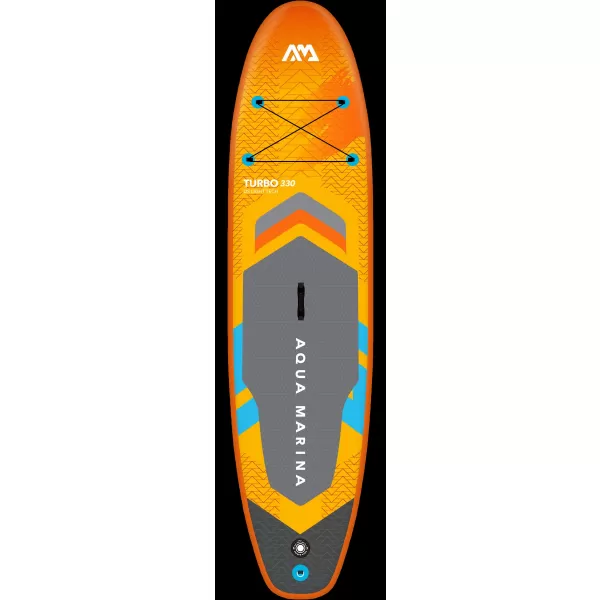  Daska za veslanje s motorom AQUA MARINA GO Turbo 330 ŽUTO SIVA 