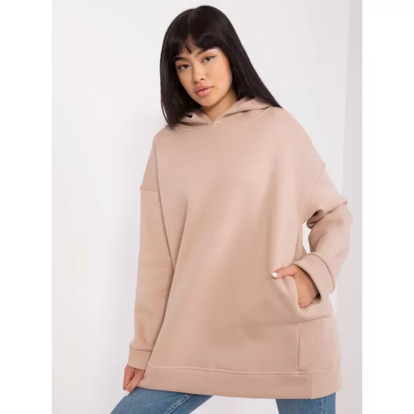  Ženski sweatshirt BASIC FEEL GOOD RV-BL-8042.00P TAMNO BEŽ 