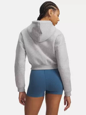 Ženski sweatshirt UNDER ARMOUR ICON FLEECE NOV FZ 6010978-011 SIVA