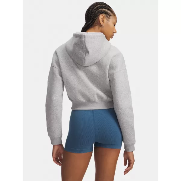  Ženski sweatshirt UNDER ARMOUR ICON FLEECE NOV FZ 6010978-011 SIVA 