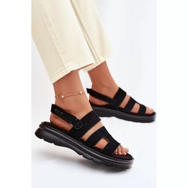  Ženske sandale BIG STAR SHOES TT274484 CRNA 