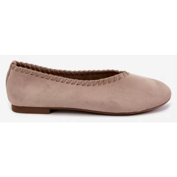  Ženske balerinke BOTO 9897 KAKI 