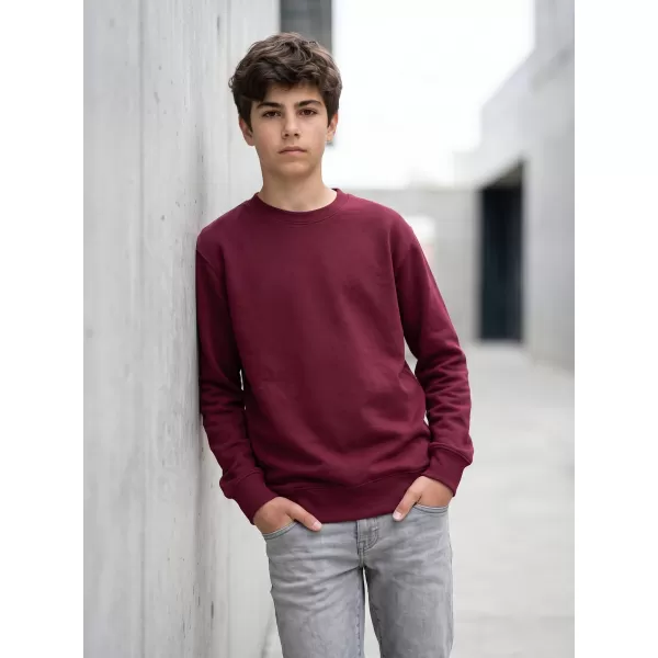  Dječji sweatshirt MALFINI CREW 427 GRANAT 
