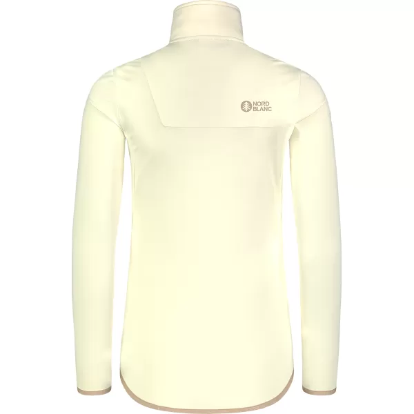  Ženska powerfleece majica NORDBLANC CRISP NBSFL8338 BEŽ 