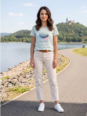 Ženska majica kratkih rukava ALPINE PRO TERMESA 4 KLICA ZELENA VARIJANTA PB