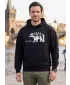 Muški sweatshirt ALTISPORT ALM193422 CRNA