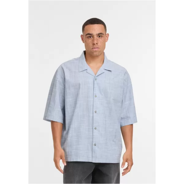  Muška košulja URBAN CLASSICS TB7562 SVIJETLO PLAVA/BIJELA 