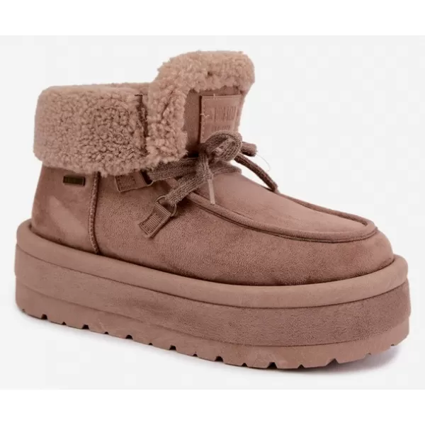  Ženski snjegovići BIG STAR SHOES UU274215 BEŽ 