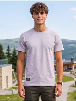 Muška majica kratkih rukava ALTISPORT NP/ALMST20001 NJEŽNO SIVA