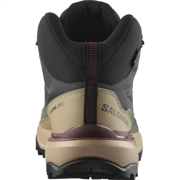  Muške cipele SALOMON X ULTRA 360 MID GORE-TEX L47743300 FANTOM/DESERT TAN/RUM GROŽĐICA 