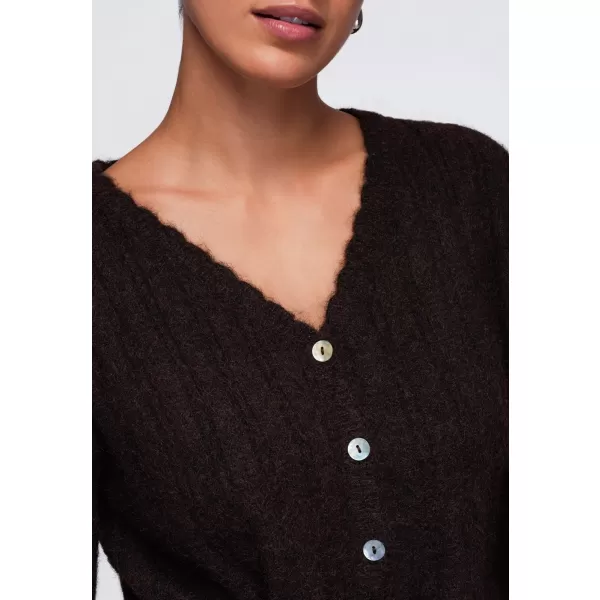  Ženski pulover OMBRE OW-SW-E0012 SMEĐA 