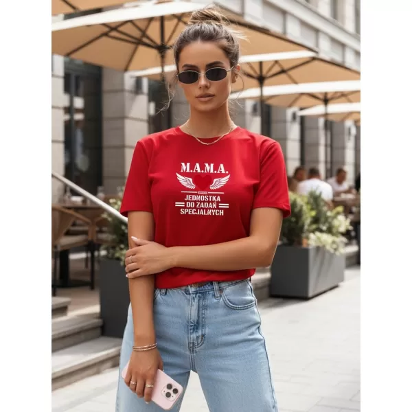  Ženska majica kratkih rukava DSTREET NX5026RY-RD CRVENA 