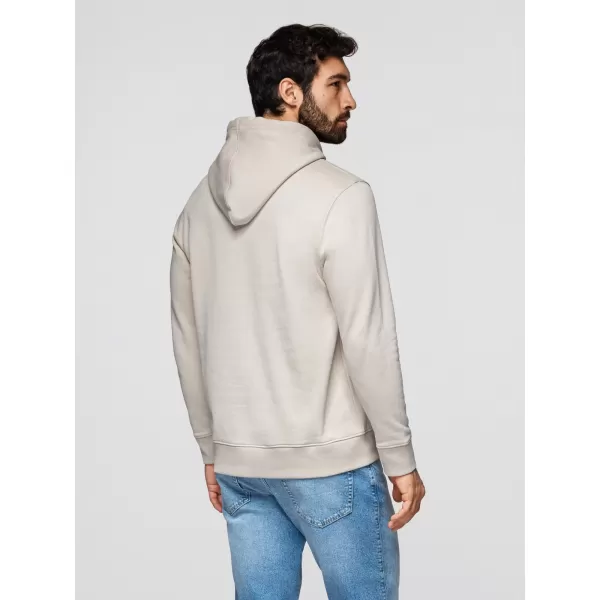  Muški sweatshirt OMBRE OM-SSBN-0270 SVIJETLO BEŽ 