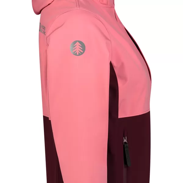  Ženska softshell jakna NORDBLANC BLINK NBSSL8320 RUŽIČASTA 