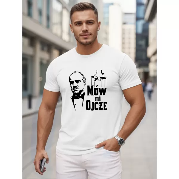  Muška majica kratkih rukava DSTREET NX5145R-WH BIJELA 