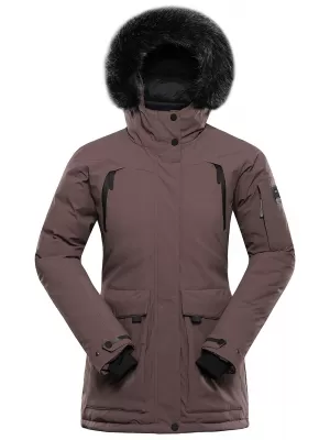 Ženska zimska jakna ALPINE PRO WERDA 3 ZRNO PAPRA