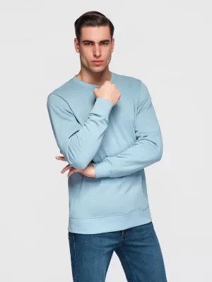 Muški sweatshirt OMBRE OM-SSBN-0271 PLAVA