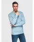 Muški sweatshirt OMBRE OM-SSBN-0271 PLAVA