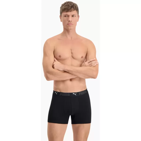  Muške bokserice PUMA SPORT COTTON BOXER 2P 93552101 CRNA 
