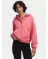 Ženski sweatshirt UNDER ARMOUR ICON FLEECE HZ HOODIE 6012843-600 RUŽIČASTA