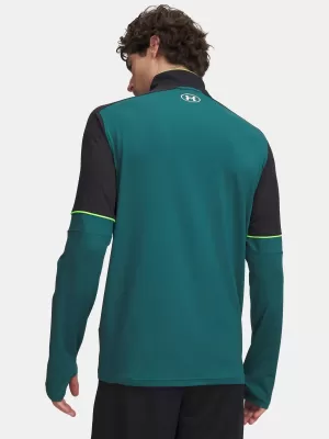 Muški sweatshirt UNDER ARMOUR M CHALLENGER TRAINING QZ 6004043-338 ZELENA