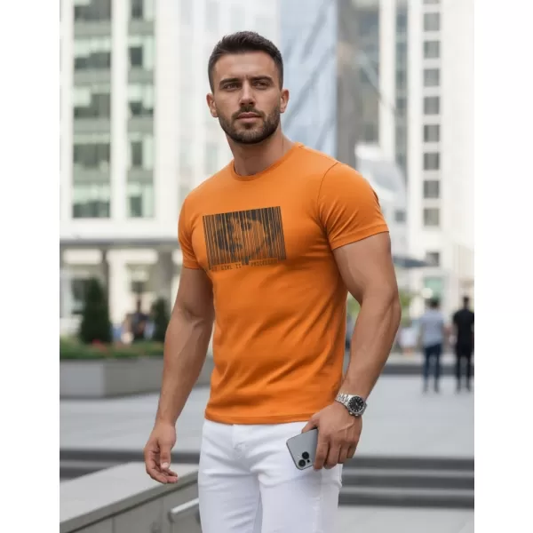 Muška majica kratkih rukava DSTREET NX5014R NARANČASTA 